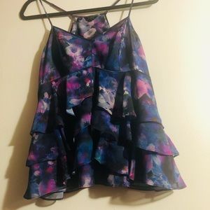 Floral Guess Spaghetti Strap Top